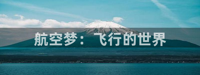 航空梦：飞行的世界